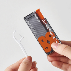 GotGo【มีสินค้าในสต๊อก】 กล่องเก็บไหมขัดฟัน อัตโนมัติ ป๊อปอัพ  ขนาดพกพา Floss storage box