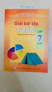 Sách - Combo 2 cuốn Giải bài tập Toán lớp 7 (Theo bộ Chân trời sáng tạo) (KL)