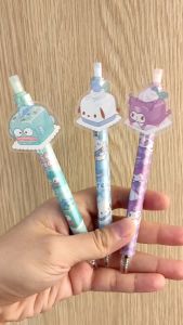 PULPEN MIKA SANRIO ICE CUBE TINTA HITAM | PULPEN SANRIO | PEN SANRIO | ALAT TULIS SEKOLAH | ALAT TULIS KANTOR | PERALATAN TULIS | PULPEN LUCU | KUROMI | MELODY | POMPOMPURIN | CINAMORROL | POCACO | KMK