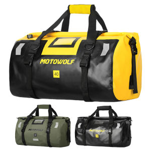 Ueblock✈รถจักรยานยนต์กันน้ำหางกระเป๋าที่นั่งด้านหลังกระเป๋าแพ็ค 40L รถจักรยานยนต์สกู๊ตเตอร์กีฬากระเป๋าเดินทางกระเป๋าเดินทางอุปกรณ์เสริมรถจักรยานยนต์