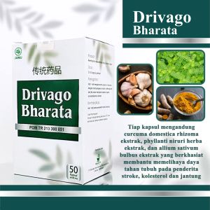 Obat Stroke Gagal Jantung Jantung Koroner Komplikasi Penyakit Jantung Herbal Drivago Bharata 100% Asli