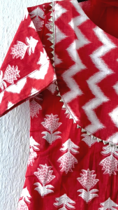 Red kurti set for girls -readystock in singapore-girls ethnic wear