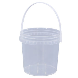 Food Grade Transparent Fermentation Plastic Bucket Home Use Water Bucket Sealed Buckets Jellyfish Packaging Bucket 25kg