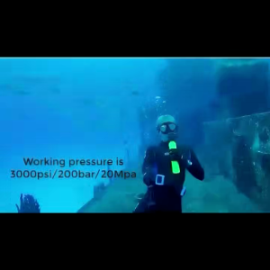 Riswaveo xách tay Bình Ôxy thiết bị lặn dưới nước Ống thở Scuba nhỏ lặn mặt nạ