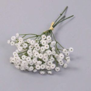 Artificial Flower Plant Babybreath Wedding Home Office Table Decor Outdoor Wreath Garden Bride Bouquet Vase Bonsai Delicate Gift