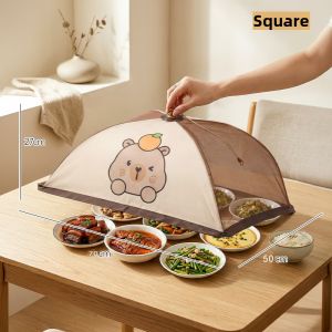 TAOXIAOHE | Dust Proof Fly Proof Bug Proof Cartoon Pattern Dining Table Cover