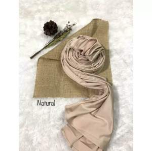 Pasmina Oval Inner Ninja Jersey Premium!! // kerudung oval ninja instan nutup leher TERBARU