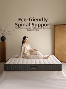 Eco-friendly Coconut Palm 3E Mattress Simmons Functional Spring and Sponge