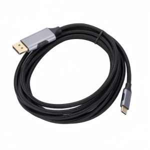 Cáp USB-C Sang DP 8K 60Hz 4K 144Hz Tương Thích Thunderbolt 3 4 Cáp Âm Thanh Cho MacBook Air Pro Samsung - Type C 3.1 Sang DisplayPort