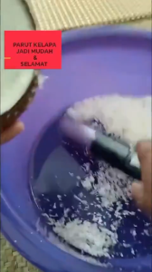 Easily grate fresh coconut mesin kelapa parut mini One-button Control mesin kelapa parut elektrik Anti-splash Design pemarut kelapa coconut scraper coconut grater mesin parut kelapa mini elektrik parut kelapa electric