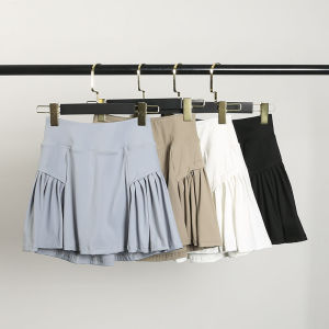 High Waist Quick Drying Prevent Exposure Yoga Running Skirt