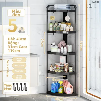 OUFENGHUADU | Kệ Tường Góc Treo Đồ Tiết Kiệm Không Gian