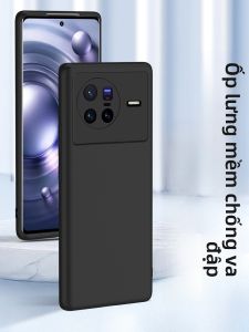 HENYOU | Ốp lưng điện thoại silicon chống rơi toàn diện cho Vivox80 X80pro Xnote Vỏ mềm bảo vệ ống kính Thiết kế đơn giản Thương hiệu HENYOU