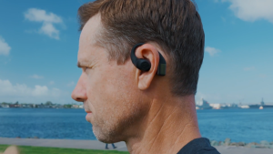 JLab Epic Open Sport Wireless Earbuds Open-Ear IP55 Secure Hook BT5.4 Air Conduction Hi-Res Audio