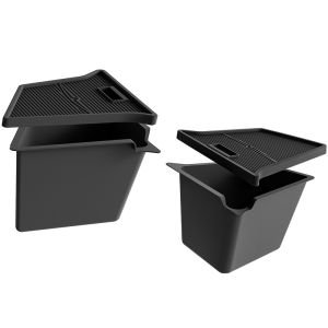 3W | Rear Trunk Organizer Storage Box TPE Side Pocket