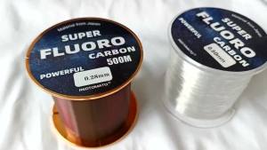 Big Size Fluorocarbon Fishing Line 0.14mm-1.0mm 3LB-100LB Carbon Fiber Leader Line Fishing Lure Wire Sinking Line Japan