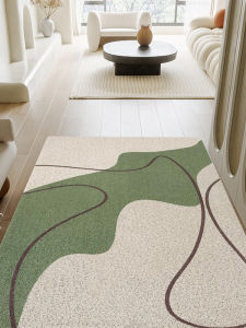 Japanese Style Outdoor Entrance Mat Customizable Anti-Slip Silk Circle Door Mat Home Use Rug Non-Slip Floor Carpet