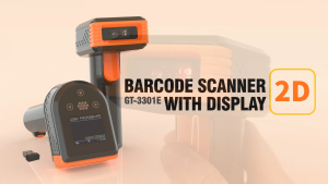GTCODESTAR X-3302 Wireless 2D Barcode Scanner  2.4G QR Code Reader 1D Handheld Barcode Reader Wired Scanners for Supermarket