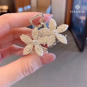 Kẹp tóc nữ Eleanor Accessories kẹp càng cua đính ngọc trai nhân tạo phụ kiện tóc 5751