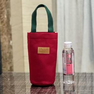 Insulated Protective Bag for Large Capacity Water Bottles and Cups Student Hand-held Canvas