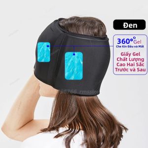 Mũ Chườm Đá Giảm Đau Đầu Migrain Liệu Pháp Chườm Lạnh Mặt Nạ Mắt Giảm Áp Lực Giảm Đau Gói Chườm Đá Đa Kích Cỡ