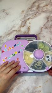 GoBe Kids Lunchbox with Original Snack Spinner - kotak bekal putar