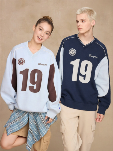 Champion | Fleece Racing Jersey Style Sweater