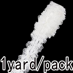 (1 Yards/roll) 4cm Bow Lace Handmade Diy Accessory Princess Dress with Cute Style and Girlish Heart Design