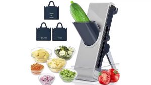 Dụng Cụ Cắt Thịt Thái Rau Củ Đa Năng 4 Trong 1 BOMSGER NEW PLANER Cao Cấp - WorldMart