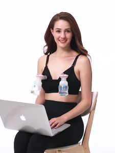Bra Menyusu Baby Bayi Women HandsFree Maternity Breast Pump Bra Breastfeeding Nursing Bra Pumping Milk Bra