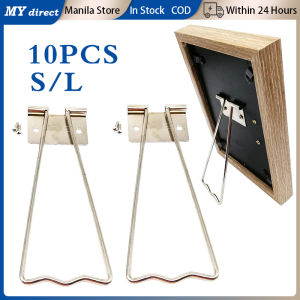 10pcs Metal Photo Frame Backs Rack Photo Frame Pedestal Holder Display Stand Picture Back Support