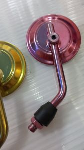 Gương Kính Hậu inox xi titan.