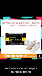 RUNBEILE Shoes Wet Wipes Quick Cleaning Wipes For Sneakers Shoes Cleaning Care Product