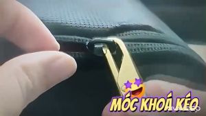 SET 2 CÁI. MÓC KHÓA KÉO. CÓ THỂ THÁO RỜI LOẠI THAY THẾ THÍCH HỢP DÙNG CHO DÂY KÉO TÚI XÁCH ÁO KHOÁC. 1180