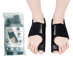 VTTO 1 Pair Toe Separator Hallux Valgus Bunion Orthopedic Corrector Splint Foot Care Overlapping Pain Fixed Correction Belt