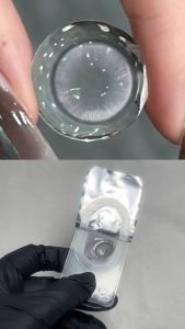 【COD】Softlens BOSTON Gray softlens Soflen murah Soft 14.2mm Bigeyes Mata Lensa Kontak Warna Alami minus 0.00