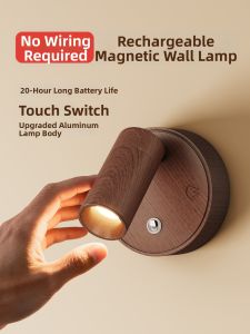 TONGZHIGUANG | Cordless No-Drill Rechargeable LED Wall Light