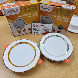 âm trần 9w thân nhôm chính hãng asia [hàng mới 100% bảo hành 2 năm]