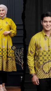 TERBARU PASANGAN TUNIK KEMEJA BATIK KANTOR NEW ARRIVAL