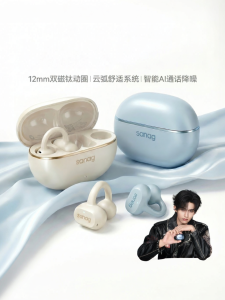 sanag | AI Translation Earhook Open Sport Bluetooth Headset