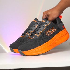 CORVALUE FOOTWEAR - Kakunodate Gray Orange | Sepatu Pria Wanita | Shoes Sneakers Pria Wanita Outdoor