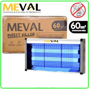 MEVAL Insect Killer Perangkap Nyamuk Serangga Lampu UV 8 Watt 8W bagus kualitas terjamin