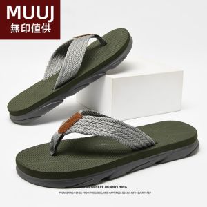 Mens Summer Soft Bottom Casual Beach Outdoor Sandals Anti-Odor Anti-Slip Clog Footwear Comfortable Wear EVA Material
