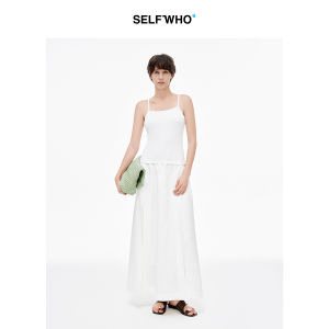 Spaghetti Strap Patchwork Summer Dress