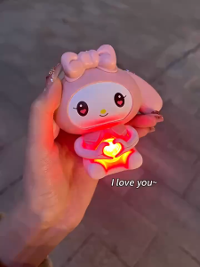 ของเล่นตุ๊กตาหัวใจ คุโรมิ แฟนสารภาพวันวาเลนไทน์สามารถพูดฉันรักคุณของเล่นเรืองแสง