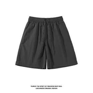 Quick Dry Blue Short Shorts Men Summer Outdoor Thin American Sports Pants Basketball Fitness above Knee mid Pants