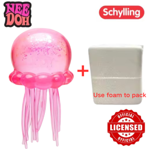 Schylling Jellyfish Sensory Fidget Toy Cute Squishy Squeeze Toy Stress Relief Anti-Anxiety for Kids Adults ADHD