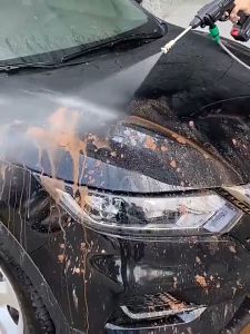 Wireless car washing machine Household high pressure water gun Portable powerful car lithium battery cleaning machine injection car washing machine High pressure water gun household cleaning machine High power pressurized new cleaning spray gun