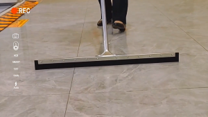 Heavy Duty Floor Squeegee Water Scraper Remove Water Dust & Pet Hair Streak-Free Cleaning Tool