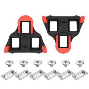 CNC Road Bike Pedal Cleat Set for Shimano SPD-SL SM-SH10 / SH11 / SH12 | 0/2/6 Degree Float Pedal Plates Clip